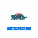 Krovimo lizdas skirtas Samsung A145F A14 su lanksčiąją jungtimi / plata (Service Pack)