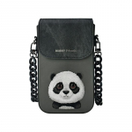 &bdquo;Nimmy Big Eyed Pet 2.0&ldquo; pandos telefono dėklas &ndash; juodas