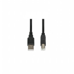 iBox IKU2D USB kabelis 3 m USB 2.0 USB A USB B juodas