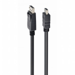 KABELIO EKRANAS PRIEŽASTIS Į HDMI 5M / CC-DP-HDMI-5M GEMBIRD