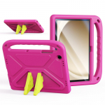 Dėklas Dux Ducis Puff Samsung X210 / X215 / X216 Tab A9 Plus 11.0 / X230 / X235 / X236 Tab A11 Plus 11.0 rožinis