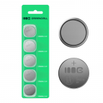 &bdquo;Greencell&ldquo; ličio baterijos CR2016, 3 V, 80 mAh, 5 vnt., skirtos raktų pakabukams, laikrodžiams, nuotolinio valdymo pult...