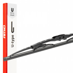 Automobilio valytuvo &scaron;luotelė, metalinis rėmas, U tipo, universali, 23', 580 mm, 58 cm AMIO-04013