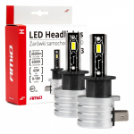 LED automobilių lemputės H-mini serijos H3 6500K Canbus AMIO-03330