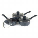 Russell Hobbs RH00847EU7 &bdquo;Nightfall Stone&ldquo; 3 dalių puodų rinkinys