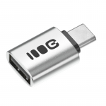 OTG adapteris &bdquo;Greencell&ldquo; 2.4A USB-C į USB-A duomenų perdavimas 480 Mbps 12 W aliuminis