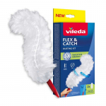 Vileda &scaron;iuk&scaron;lių semtuvėlis su trumpu kotu + 2 &bdquo;FlexCatch&ldquo; papildymai