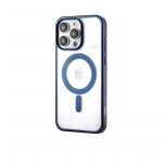 Dėklas HDD Electro MagSafe Case Samsung S918 S23 Ultra 5G mėlynas