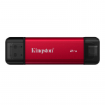 &bdquo;Kingston Technology&ldquo; 2 TB ne&scaron;iojamasis SSD diskas su dviem USB-A/C jungtimis, iki 1050 MB/s USB 3.2 Gen 2