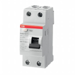 Srovės nuotėkio rėlė ABB FH202 AC, 2P, 25 A, 230 V, 30 mA