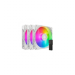 &bdquo;Cooler Master SickleFlow Edge 3x120mm&ldquo; korpuso ventiliatorius ARGB, baltas, MFX-B2DW-253P2-R2