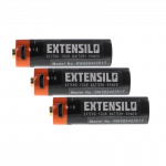 AAA Micro 3x baterija - 920 mAh 1,5 V ličio jonų + Micro-USB jungtis