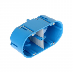 2 vt. dėžutė į gipsą Simet P2x60D (63mm gylio)