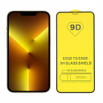 TakeMe 9D Hybrid Fleksibls Pilnas virsmas aizargstikls Apple iPhone 14 Pro Max 6.7'' Melns Rāmis
