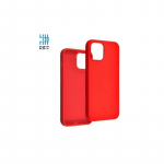 Riff Thin & Soft silicone case with soft fiber inside for Apple iPhone 13 Pro Max Red