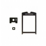 Motorola V3X Lens Kit Camera Display Original Black