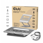 NB ACC STOVAS ALIUMINIS USB-C / CSV-2554 CLUB3D CSV-2554 (8719214473754)