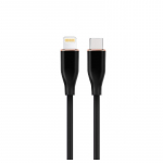 CABLE LIGHTNING TO USB-C 1.5M / CC-USB2S-CM8PM-1.5M-BK GEMBIRD