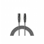 Kabelis Nedis XLR M - XLR F 5m 5412810295975