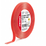 Tvirta dvipusė akrilinė juosta 6 mm x 3 m x 1 mm AMIO-04856
