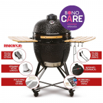 Kepsninė KAMADO BONO GRANDE, 59 cm, juoda