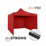 Prekybinė Palapinė 3x3 Raudona Zeltpro EKOSTRONG