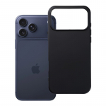 iPhone 17 PRO MAX silikoninis dėklas, juodas