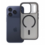 &bdquo;iPhone 17 PRO&ldquo; dėklas, &bdquo;Flexline Mag Cover&ldquo;, suderinamas su &bdquo;MagSafe&ldquo;, juodas