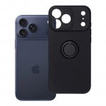 iPhone 17 PRO MAX silikoninis žiedas, juodas