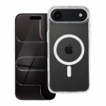 &bdquo;iPhone 17 AIR Forcell F-Protect Clear Hybrid Premium&ldquo; dėklas, suderinamas su &bdquo;Magsafe&ldquo; permatomas