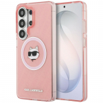 KARL LAGERFELD dėklas, skirtas SAMSUNG S26 Ultra KLHMS26LHMKBCHOP (magnetinis IML pasikartojantis logotipas ir figūrėlė)