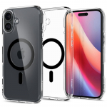 SPIGEN dėklas ULTRA HYBRID MAG suderinamas su MagSafe, skirtas IPHONE 16 Plus, juodas