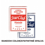Piatnik Star Club Pokerio kortų kaladė 1 vnt. (raudona arba mėlyna)