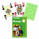 Poker 4 Jumbo Index kortos (&scaron;viesiai žalios) Modiano