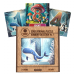 Lavinamoji Dėlionė I&scaron; Medžio (Skaičių kolekcija nr. 1) (EN) Fantasy Puzzles