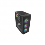 FURY SHOBO SH4F RGB MIDI bok&scaron;tas su langu, juodas