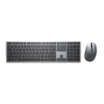 Klaviatūra ir Pelė - Dell Pro Plus KM7321W Bevielė QWERTZ Klaviatūra, Optinė Pelė, Bluetooth, Pilka