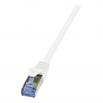 Logilink Patchkabel CAT6A S / FTP AWG26 PIMF 5,00m wei&szlig;