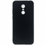 &bdquo;Evelatus Xiaomi Redmi 5 Plus&ldquo; nano silikoninis dėklas, mink&scaron;tas lietimui, TPU, juodas