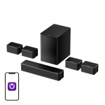 Garso Įranga - Ultimea Poseidon D70 Soundbar (Ultimea, D70, 7.1 kanalas, belaidis žemų dažnių garsiakalbis)