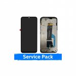 Ekranas skirtas Xiaomi Redmi A7 Pro (EU version) juodas su rėmeliu (Service Pack)