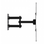 Maclean TV Mount / Bracket, max VESA 400x400, 32-55", up to 25 kg, black, tilt adjustment 0&deg;--15&deg; and swivel adjustment