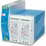 PLANET DIN bėgio maitinimo &scaron;altinis (PWR-60-24) 60 vatų, 24V,