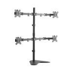 Keturgubo monitoriaus stovas 13"-32", plienas, rankos ilgis: kiekvieno 399mm