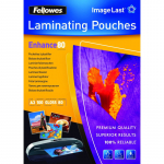 Fellowes Laminierfolie ImageLast gl&auml;nzend A3 80 Mikron 100 St&uuml;ck