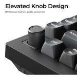Keychron V1U-D4 Itin juoda (EN)