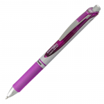 Pentel EnerGel BL77-4COL Liquid Gel Rollerball Pildspalvu Komplekts - 4 Pildspalvas (Oranža, Rozā, Gai&scaron;i Zila, Violeta)
