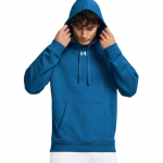 Under Armour vīrie&scaron;u Rival Fleece jaka ar kapuci Academy Blue M izmērs