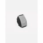 BOOKMAN Curve Front Light 220lm - uzlādējams LED velo lukturis ar platu staru, IPX4, melns