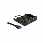Priek&scaron;ējā paneļa USB 3.0 ligzda 3.5 inch / 5.25 inch slotam DeLOCK 61896
